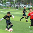 단오맞이 연변청소년축구련맹축구구락부 초청경기 개최