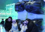 할빈 빙등 예술, 한국 화천 산천어 축제 빛내