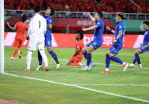 중국팀 2026 월드컵 예선서 1-1로 태국팀과 비겨