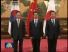 후진타오, 한국 대통령과 일본 총리 회견