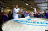 '무려 3톤' 세계 최대 2만인분 치즈케이크 탄생
