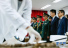 제6진 재한 중국인민지원군렬사 유해 입관식 진행